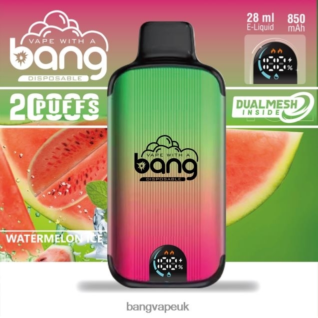 Bang Vape Digital Smart Screen 20000 puffs - B206083 Bang Vape London Disposable
