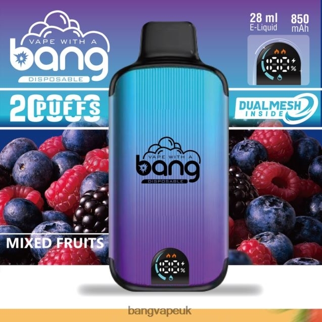 Bang Vape Digital Smart Screen 20000 puffs - B206083 Bang Vape London Disposable