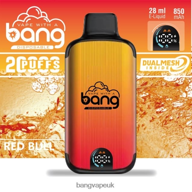 Bang Vape Digital Smart Screen 20000 puffs - B206083 Bang Vape London Disposable