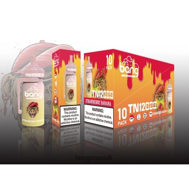 Bang Vape TN12000 Pod with Mesh Coil - B206085 Bang King Vape UK Disposable