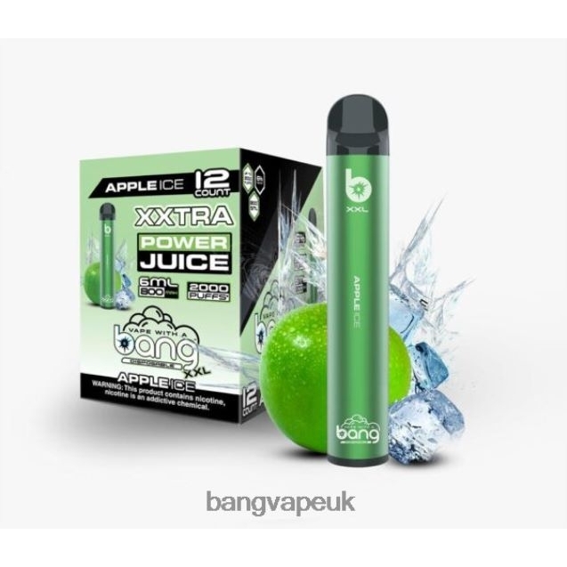 Bang Vape XXL 2000 puffs - B2060812 Bang Vape UK Apple Ice