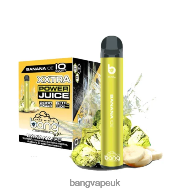 Bang Vape XXL 2000 puffs - B2060813 Bang Vape London Banana Ice