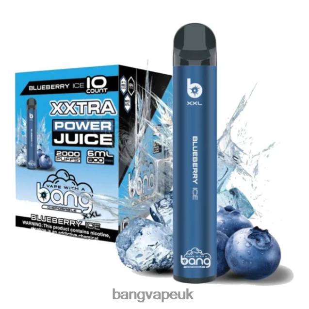 Bang Vape XXL 2000 puffs - B2060814 Vape Gang London Blueberry Ice