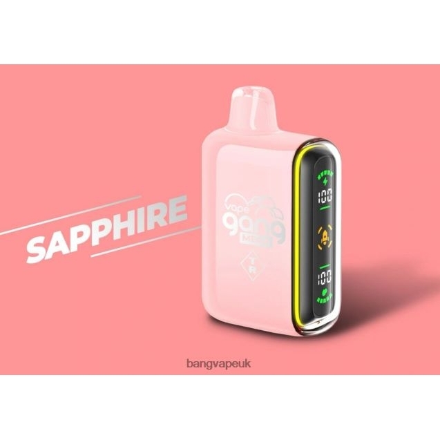 Vape Gang MEGA 20,000 puffs Disposable Vape (Box of 5) - B2060859 Bang King Vape 12000 UK Sapphire